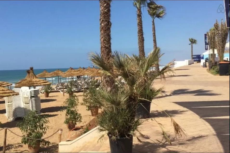 Plage Des Nations Apartment Sidi Bouqnadel Экстерьер фото